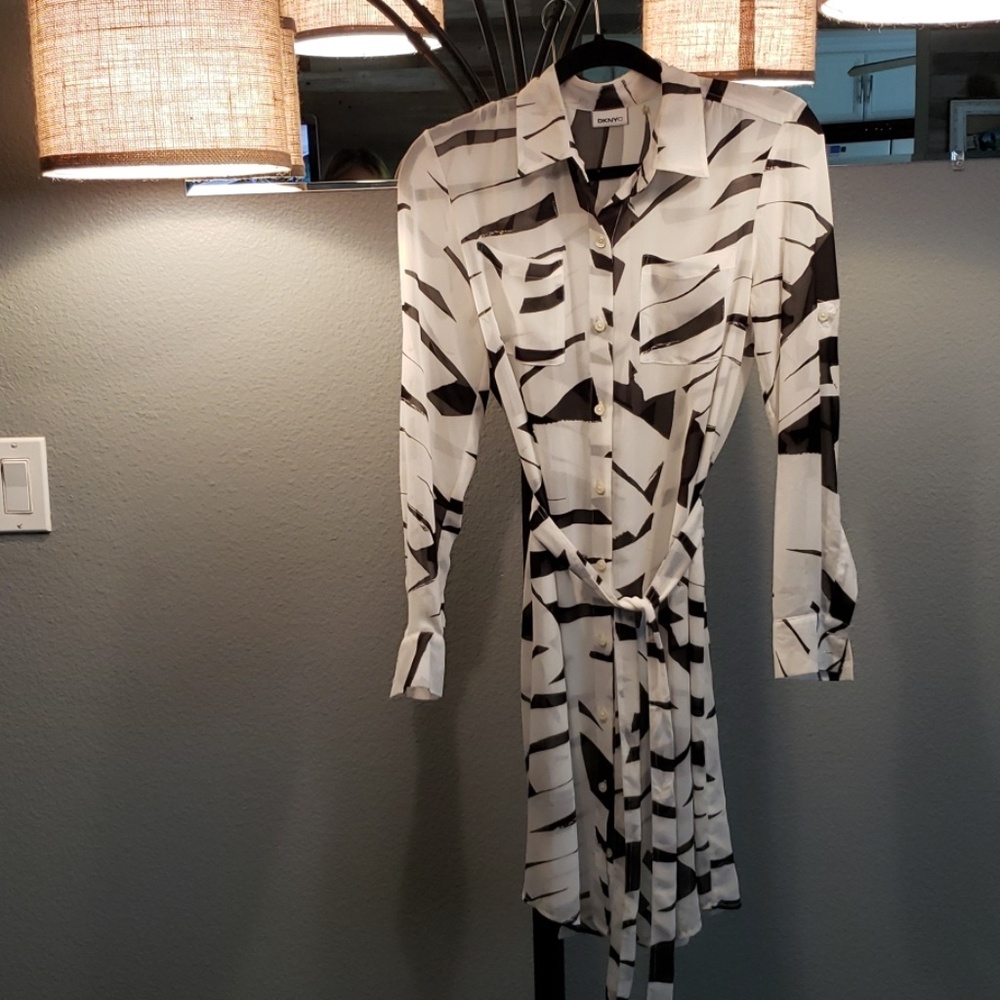 DKNY shirt dress size 2